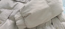 茵曼（INMAN）2025冬季女装新款羽绒服女高充绒量石墨烯三防鹅绒九江保暖外套 灰绿色 -18348244C M 161-165cm /101-110斤 实拍图