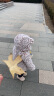 戴维贝拉（DAVE＆BELLA）冬季装女童加绒加厚保暖外套 宝宝夹棉豹纹外衣 粉色豹纹 90cm（3Y(建议身高85-95cm）） 晒单实拍图