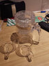 潇翊堂 耐热玻璃杯花茶杯功夫小茶杯功夫茶具品茗杯 茶杯 水杯 两个 实拍图