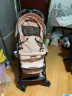flykids婴儿推车超轻便携口袋伞车可坐躺宝宝车可上飞机避震换向折叠童车 单向款淡雅粉 实拍图