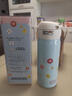 膳魔师（THERMOS）保温杯 400ml 进口 不锈钢 保温保冷杯 儿童水杯 JNL-402 碎花蓝 实拍图