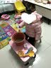 G.duck小黄鸭儿童棉服冬季婴儿衣服男女童加厚棉衣小童宝宝棉袄加绒外套 粉色鸭子 90 尺码1~2岁【 80-90cm】 实拍图