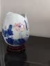 傲世景德镇陶瓷器新中式青花瓷水培插花瓶工艺品客厅摆件博古架装饰品 雨濯清荷三叶荷（配木质底座） 实拍图