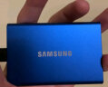 三星（SAMSUNG） 2TB Type-c USB 3.2 移动固态硬盘（PSSD） T7 蓝色 NVMe传输速度1050MB/s 超薄时尚 晒单实拍图