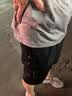 罗蒙（ROMON）牛仔短裤男夏季男士休闲商务七分裤子男潮流宽松薄款中男裤 实拍图