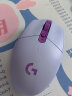 罗技（G） G304 LIGHTSPEED无线鼠标 游戏鼠标 电竞鼠标 吃鸡鼠标 宏编程自定义 G304-紫色 实拍图