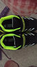 回力童鞋儿童足球鞋2025春季新款男童碎钉软底防滑训练鞋学生运动鞋 黑荧光绿 34码 内长约22.5cm 实拍图