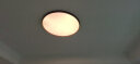 新特丽（COMELY）卧室吸顶灯超薄智能客厅灯现代简约调光调色房间灯具 碟玉 111124直径75cm-3000K 实拍图