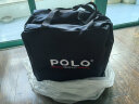 POLO GOLF 高尔夫球包 航空外包 尼龙布大容量带轮子托运旅行包 黑银色 晒单实拍图