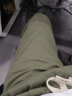 吉普（JEEP）休闲裤男春秋季直筒裤子男士宽松纯色百搭阔腿裤 卡其色 XL  实拍图