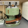 德龙（Delonghi）【国家补贴】咖啡机 复古半自动咖啡机 小型家用意式浓缩15Bar泵压 手动打奶泡 ECO310.VGR 橄榄绿 实拍图