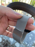 卡伦顿 苹果手表表带apple watch s9表带iwatch s10 se 8钨钢表链不锈钢磁吸Ultra2腕带男女款 米兰尼斯【星光银】钨钢原装定制 苹果手表42/44/45mm表盘适用 实拍图