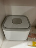 KimPets猫粮桶宠物储粮密封桶猫咪狗狗粮食储存桶大容量家用装粮食盒子 小号灰色+硅藻土干燥剂 实拍图