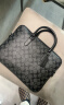 蔻驰（COACH）【520礼物】男包公文包Liam手提包便携电脑包 CJ630 黑色 QBO4G 实拍图