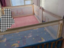 棒棒猪儿童床围栏婴儿床护栏床边防摔防护栏 城堡乐园1.9米 单面装 实拍图