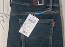 真维斯（Jeanswest）牛仔裤男春夏季商务休闲高端直筒修身男裤潮流新款弹力百搭裤子男 深蓝 32 码(2尺5) 实拍图