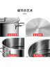 WMF 福腾宝锅具套装不锈钢中华炒锅不粘煎锅蒸锅汤锅蒸笼刀具七件套 幸福安康厨具组合 7件套 实拍图