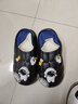圣闲圣闲奥特曼儿童拖鞋冬季儿童棉拖鞋男童包跟保暖防水加绒宝宝棉鞋 宝蓝(包跟) 内长19cm 32/33适合5-6周岁 实拍图