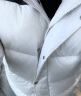 北面（The North Face）羽绒服女2023秋冬新款户外运动上衣鹅绒保暖羽绒棉服休闲外套 Q4C/米白色 L/165 实拍图