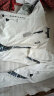 啄木鸟（TUCANO）中国风男装2024夏季新款薄短袖t恤冰丝运动套装休闲汉服唐装一套 白色套装 L（建议110-125斤） 晒单实拍图