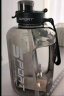 WINTERPALACE大容量塑料水杯男士运动健身水壶户外墩墩桶便携顿顿杯子水瓶 吨吨黑 1700ml 晒单实拍图