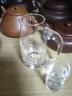 青苹果 家用饭店用白酒水晶分酒器套装二两杯量酒器小号玻璃白酒杯 子弹杯15+水晶分酒器 100ml 实拍图