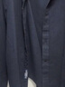 哈吉斯（HAZZYS）男装 春秋款衬衣棉羊毛混纺通勤长袖衬衫男ASCZK1BDF32 深藏青色DN L （175/96A 48） 实拍图