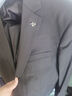 海澜之家（HLA）西服套装男春秋新轻商务经典系列西装套装 黑色02【西服+西裤】 3XL 180/96A推荐150~160斤 实拍图