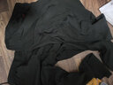 美罗邦【两条装】夏季薄款冰丝休闲裤男透气轻薄男士潮流修身直筒长裤子 8021黑色+8021黑色【夏季薄款】 XL 【120-130斤】 实拍图