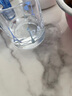 乐美雅家用泡茶玻璃杯透明观山带把茶杯耐热水杯果汁杯扎啤杯 能量450ml【杯+盖】 实拍图