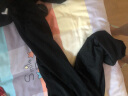 卡帕（Kappa）九分裤新款男黑色运动裤针织长裤休闲裤束脚卫裤 黑色-990 XL 晒单实拍图