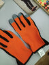 OZERO奥哲户外骑行手套夏季舒适透气轻薄自行车单车登山防晒触屏防滑 【橙色】真皮材质-吸汗透气 M 实拍图