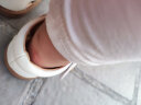 斯纳菲（Snoffy）女童学步凉鞋夏季儿童防撞包头凉鞋乖巧猫咪宝宝公主鞋 白色25 晒单实拍图
