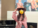 千姿娇媚西部牛仔帽通用夏户外遮阳帽草原蒙古帽骑士帽旅游帽子舞台帽通用 咖啡 儿童款 实拍图