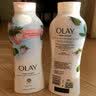玉兰油（OLAY）美版Olay玉兰油烟酰胺嫩肤抗皱修护深度滋润冰透清爽去角质沐浴露 白草莓薄荷味冰爽清透 650ml 1瓶 实拍图