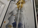 柳莺花燕免打孔电表箱装饰画现代简约客厅餐厅挂画电闸箱配电箱遮挡壁画 锦绣河山 50X40遮挡40X30 液压款 实拍图