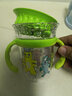 努比（Nuby）儿童喝水杯带手柄360°吮吸第二代训练杯直饮啜饮嘬口学饮杯附盖 绿色小怪兽 240ml 实拍图