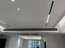 ABS中央空调出风口百叶格栅加长 窄边隐形无边框铝合金线型回风口 ABS冷顶黑白双色 实拍图