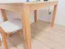 源氏木语实木餐桌小户型饭桌现代简约长方形餐桌椅家用长桌办公台 【2】1.2米餐桌 实拍图