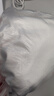罗蒙（ROMON）商务职业正装男士白衬衫加绒加厚工装男装长袖衬衣男白色4XL 实拍图