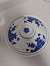 睿初带盖菜盘子汤碗青花瓷碗碟套装碟子陶瓷和合器微波炉餐具景德镇 7英寸菜盘 实拍图