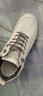 百达威登（PATAL VIETON）春夏季白色男鞋学生鞋韩版潮流休闲透气男士潮鞋帆布鞋子男板鞋 白色【低邦款】a6631 39 实拍图