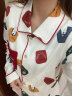 爱六甲月子服春秋纯棉秋冬产后可哺乳孕妇睡衣哺乳夏季薄款产妇家居服 A1036-1（夏薄款 适合25-35℃） L（适合135斤以内） 实拍图