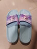 迪士尼儿童拖鞋夏宝宝女童洗澡防滑凉拖鞋小孩软底公主室内家居鞋 GE222651湖蓝 内长24.5cm 245 实拍图