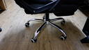 椅子配件转椅五星脚钢制五星脚架电脑椅底座办公椅底盘配件修理网椅皮椅班椅脚架职员椅气杆底盘套件通用 加厚金属32cm脚架+5个万向轮 实拍图