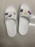 crocs卡骆驰一字拖贝雅卡骆班凉拖 情侣款运动休闲拖鞋|205392 白/深蓝-126 44 (280mm) 实拍图