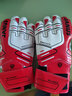 JANUS 经典系列儿童成人小学生专业带护指足球守门员手套门将手套龙门手套比赛训练手套 JA383 红色 8号【成人码】 实拍图