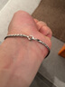 罗泰老银匠925银龙骨手链男士潮款百搭复古泰银个性简约饰品礼物 20厘米适合18厘米手腕 实拍图