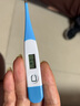 恒助电子体温计水银大刻度三山儿童成人家用电子温度计额温枪婴儿精准 【软头无水银】1支体温计（内附收纳盒） 实拍图