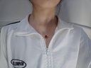 VANNISA 红玛瑙相思豆项链女银饰锁骨链抖音同款情侣幸运珠吊坠送女朋友老婆闺蜜圣诞情人节生日礼物 S925银·相思红豆项链 实拍图